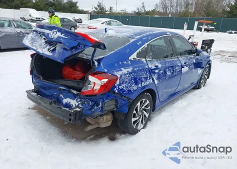 2017 Honda Civic Ex из США, поврежденный, VIN 19XFC2F77HE013638